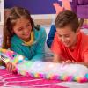 imageFURBY DJ Interactive Toy Super Snuggly Rainbow Electronic Plush with Music Lights Motion ampamp Games Speaks English ampamp Furbish 32in Long Ages 6DJ Furby