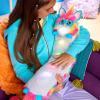 imageFURBY DJ Interactive Toy Super Snuggly Rainbow Electronic Plush with Music Lights Motion ampamp Games Speaks English ampamp Furbish 32in Long Ages 6DJ Furby