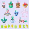 imageFURBY Minis Advent Calendar for Kids 6 Years and Up 24 Days of Surprise Holiday Toys with 1Inch Figures Stickers ampamp Fun Accessories