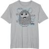 imageFurby Anatomy Of A Furby Retro Textbook Diagram TShirtHeather Grey
