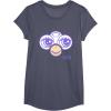 imageFurby Big Cute Face Big Chest Frame Logo TShirtHeather Blue