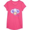imageFurby Big Cute Face Big Chest Frame Logo TShirtPink Heather