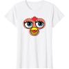 imageFurby Classic Toy Big Sassy Face Portrait TShirtWhite