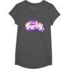 imageFurby Club Furby Colorful Gradient Musical Notes Furry Logo TShirtAsphalt Grey