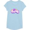 imageFurby Club Furby Colorful Gradient Musical Notes Furry Logo TShirtBaby Blue