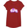 imageFurby Club Furby Colorful Gradient Musical Notes Furry Logo TShirtCranberry Red