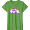 imageFurby Club Furby Colorful Gradient Musical Notes Furry Logo TShirtGrass Green