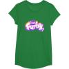 imageFurby Club Furby Colorful Gradient Musical Notes Furry Logo TShirtKelly Green