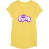 imageFurby Club Furby Colorful Gradient Musical Notes Furry Logo TShirtLemon Yellow