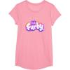 imageFurby Club Furby Colorful Gradient Musical Notes Furry Logo TShirtPink