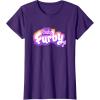 imageFurby Club Furby Colorful Gradient Musical Notes Furry Logo TShirtPurple