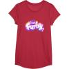 imageFurby Club Furby Colorful Gradient Musical Notes Furry Logo TShirtRed Heather