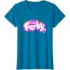 imageFurby Club Furby Colorful Gradient Musical Notes Furry Logo TShirtSapphire Blue