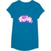 imageFurby Club Furby Colorful Gradient Musical Notes Furry Logo TShirtSapphire Blue
