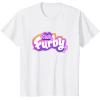 imageFurby Club Furby Colorful Gradient Musical Notes Furry Logo TShirtWhite