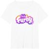 imageFurby Club Furby Colorful Gradient Musical Notes Furry Logo TShirtWhite