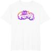 imageFurby Club Furby Colorful Gradient Musical Notes Furry Logo TShirtWhite