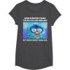 imageFurby Cute But Secretly Kinda Evil Photo Meme TShirtDark Heather Grey