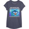 imageFurby Cute But Secretly Kinda Evil Photo Meme TShirtHeather Blue