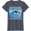 imageFurby Cute But Secretly Kinda Evil Photo Meme TShirtHeather Blue