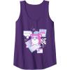 imageFurby Cute Retro Computer Friend Save Me Big Chest Poster Tank TopPurple
