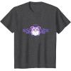 imageFurby Cute Tribal Rocker Big Chest Logo TShirtDark Heather Grey