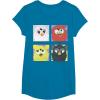 imageFurby Different Emotions Vintage Box Up TShirtSapphire Blue