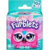 imageFurby Furblets SNOWay Holiday Edition Mini Friend 45 Sounds Holiday Music Speaks Only Furbish Electronic Plush Toys for Girls ampamp Boys Interactive Pets Blue ampamp White 6Floflo