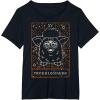 imageFurby Halloween Celestial Tarot Card Trouble Maker Outline TShirtBlack