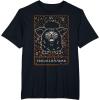 imageFurby Halloween Celestial Tarot Card Trouble Maker Outline TShirtBlack