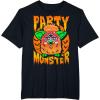 imageFurby Halloween Party Monster Vintage Scary Cute Poster TShirtBlack