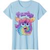 imageFurby Tie Dyed Cute Portrait Logo TShirtBaby Blue
