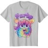 imageFurby Tie Dyed Cute Portrait Logo TShirtSilver Grey