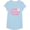 imageFurby Valentines Day Talk Furby To Me Cute Hearts Logo TShirtBaby Blue