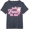imageFurby Valentines Day Talk Furby To Me Cute Hearts Logo TShirtHeather Blue