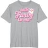 imageFurby Valentines Day Talk Furby To Me Cute Hearts Logo TShirtHeather Grey