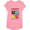 imageFurby Vintage Classic World Tour Rainbow Neon Rock Poster TShirtPink