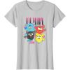 imageFurby Vintage Neon Gradient Since 1998 Heart Portraits TShirtSilver Grey