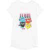 imageFurby Vintage Neon Gradient Since 1998 Heart Portraits TShirtWhite