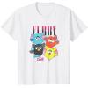 imageFurby Vintage Neon Gradient Since 1998 Heart Portraits TShirtWhite