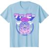 imageGagaciso Furby Retro Pink Circle Kanji Portrait TShirtBaby Blue