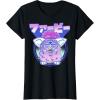 imageGagaciso Furby Retro Pink Circle Kanji Portrait TShirtBlack