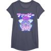 imageGagaciso Furby Retro Pink Circle Kanji Portrait TShirtHeather Blue