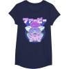 imageGagaciso Furby Retro Pink Circle Kanji Portrait TShirtNavy Blue