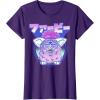 imageGagaciso Furby Retro Pink Circle Kanji Portrait TShirtPurple