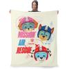 imageNorthwest Hasbro Furby Funky Furby Silk Touch Throw Blanket 40 x 50 InchesMission Air Rescue