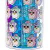 imageSilver Buffalo Furby Pastel Iridescent Plastic Tall Cold Cup with Lid and Straw 20 Ounces
