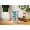 imageSilver Buffalo Furby Pastel Iridescent Plastic Tall Cold Cup with Lid and Straw 20 Ounces