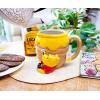 imageSilver Buffalo Furby Pink Ceramic 3D Sculpted Mug 20 OuncesHunny Pot