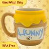 imageSilver Buffalo Furby Pink Ceramic 3D Sculpted Mug 20 OuncesHunny Pot